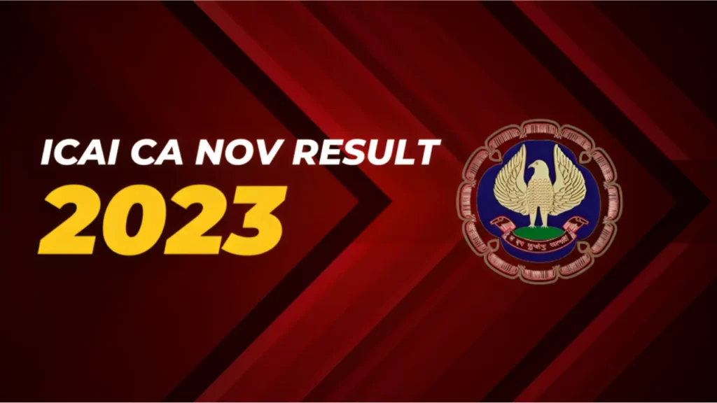 CA Nov Result 2023