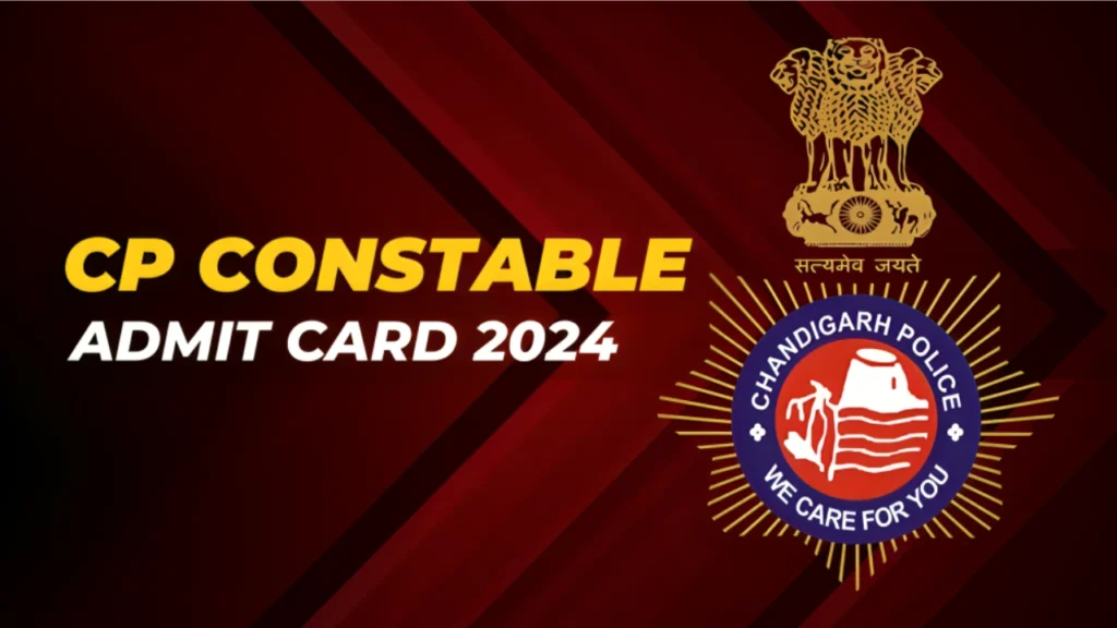 CP Constable Admit Card 2024