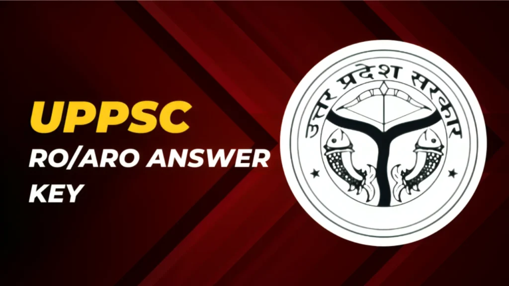 UPPSC RO/ARO Answer Key