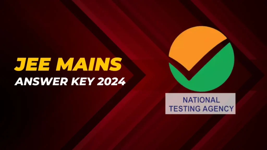 Jee mains Answer key 2024