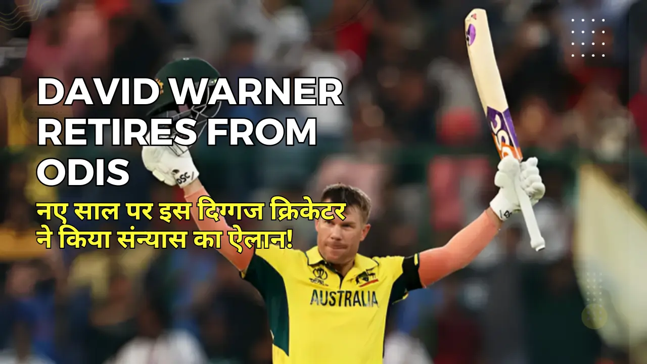 David Warner retires from ODIs