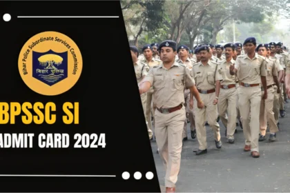 BPSSC SI Admit Card 2024