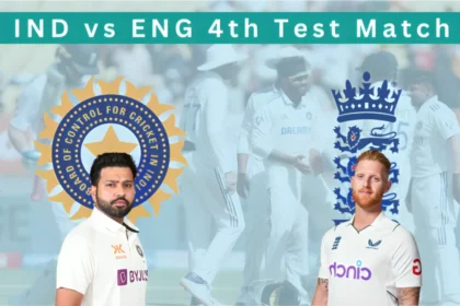 IND vs ENG 4TH TEST Result