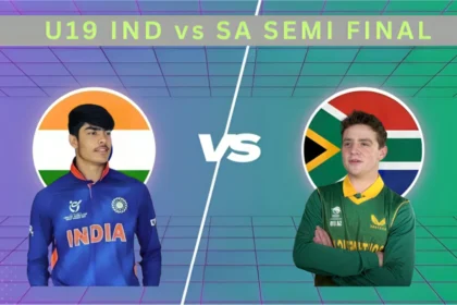 U19 IND vs SA SEMI FINAL