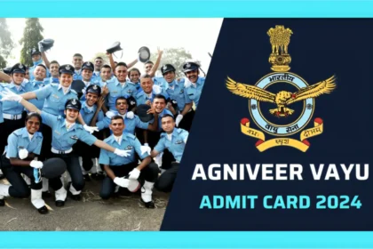 Agniveer Vayu Admit Card 2024