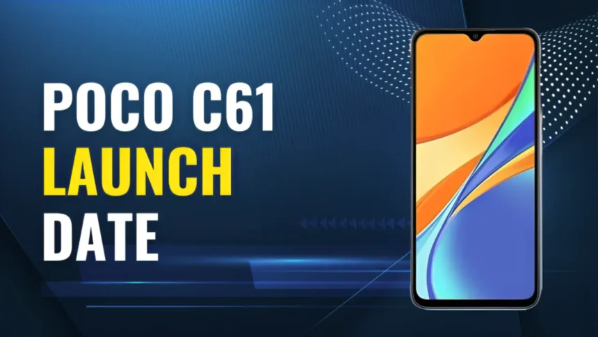 Poco c61 launch date